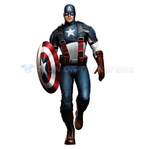 Captain America Iron-on Stickers (Heat Transfers)NO.82